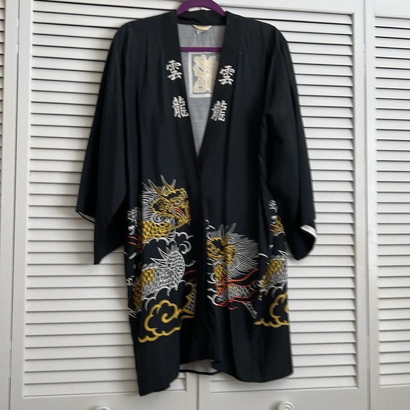 Japanese Kimono - Made in Japan - Handprinted - Size 35 - Picture 10 of 10